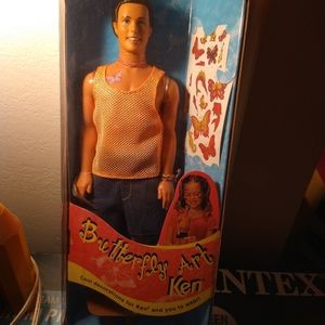 Butterfly Art Ken Doll